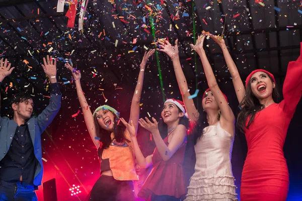 Young People Celebrating Party Concert — Stock Photo, Image