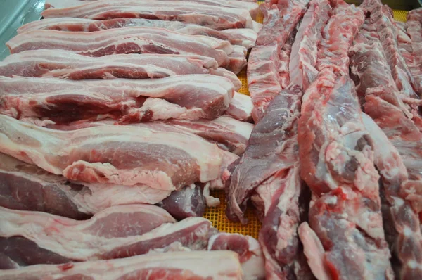 Pork Background Meat Food — Stock Photo, Image
