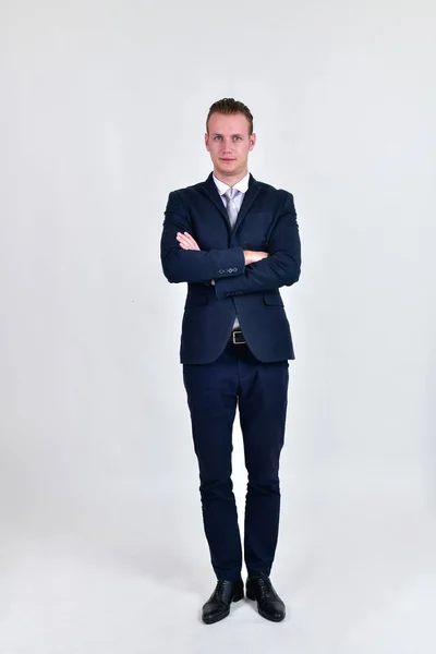 Mensen uit het bedrijfsleven concept. Zakenman op de achtergrond. Business — Stockfoto