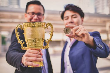 Kavram iş adamları, iş adamı başarılı ve B'den kazanmak