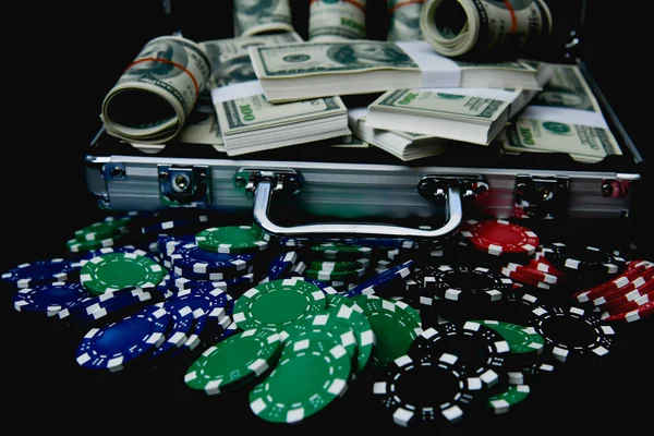 Conceptos de juego. Los empresarios están apostando en el casino. Betti. — Foto de Stock