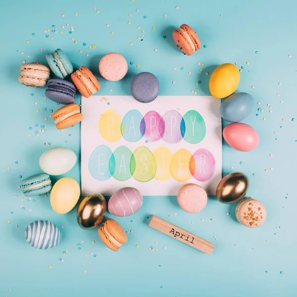 Huevos y macarrones — Foto de Stock