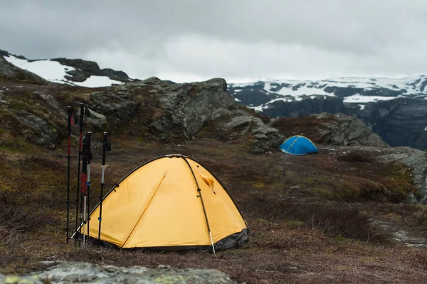 Campismo — Fotografia de Stock