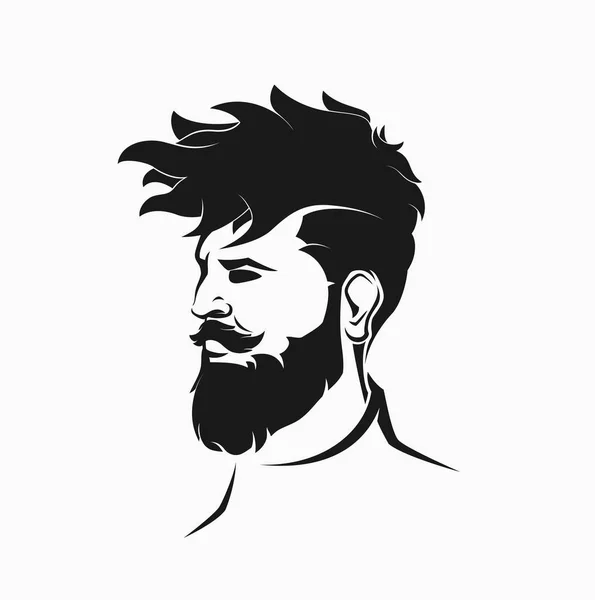 Hipster male figure — Stock Vector