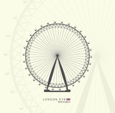 London eye dönme dolap