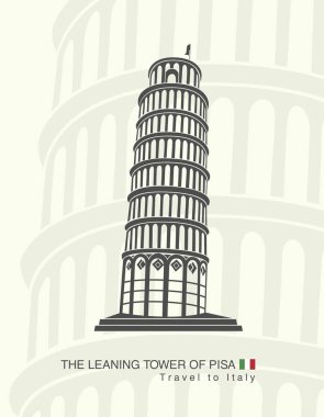 leaning tower of Pisa in Italy