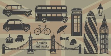 İngiltere Icons set