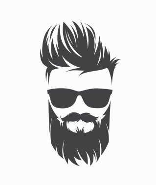 Erkek saç modeli ve saç kesimi ile sakal bıyık