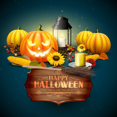 Geleneksel Cadılar Bayramı arka plan