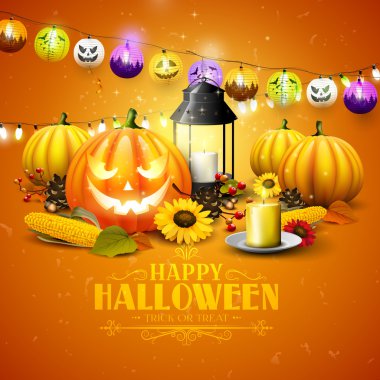 Geleneksel Cadılar Bayramı arka plan