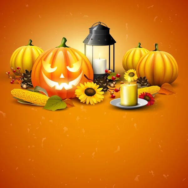 Traditional Halloween background — Stock Vector