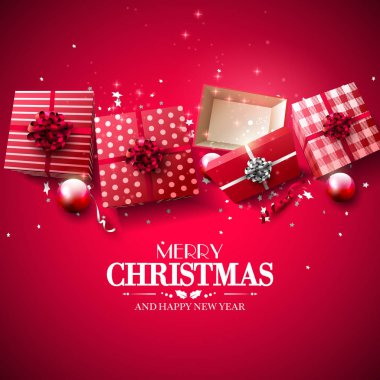 Noel lüks tebrik kartı