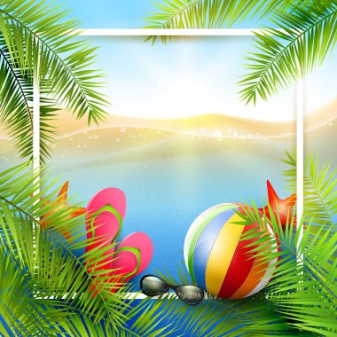 yaz tatili arka plan