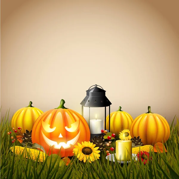 Halloween traditional background — Stock Vector