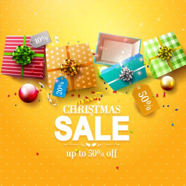 Modern Noel satış poster