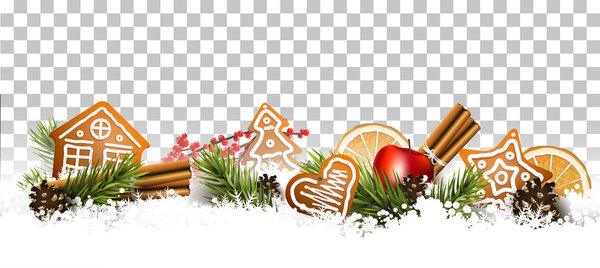 Традиционная рождественская граница
