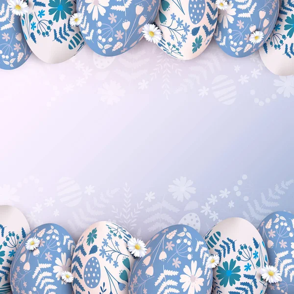 Stylish Easter background — Stock Vector