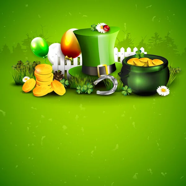 St. Patrick's Day background Vector Graphics