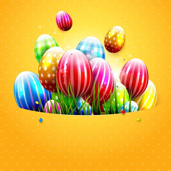 Colorful Easter backgroud Royalty Free Stock Illustrations