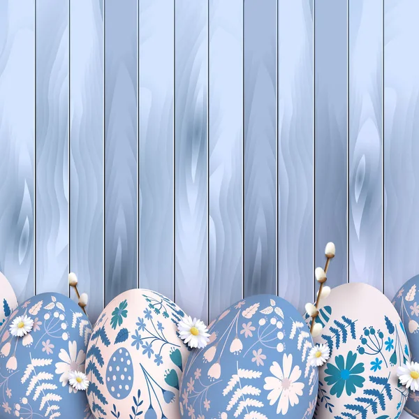 Stylish Easter background — Stock Vector