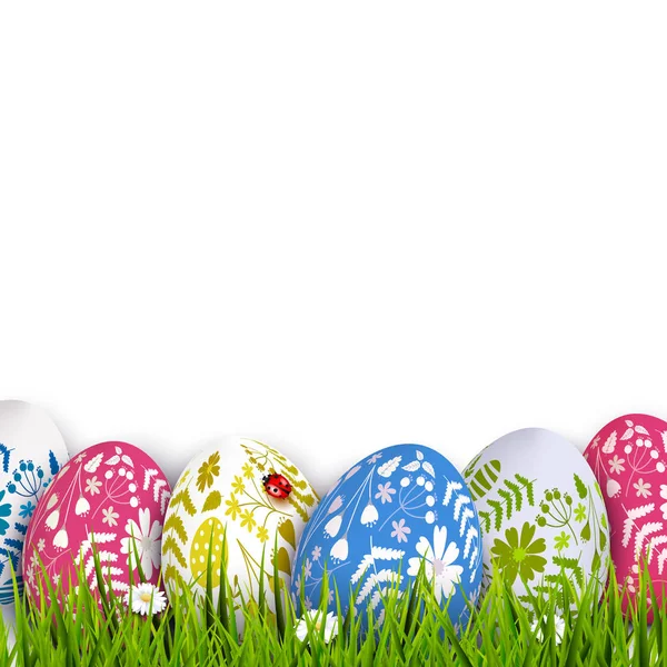 Traditional Easter background — Stock Vector