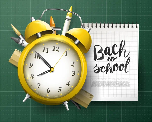 Back to school concept Stock Illustration