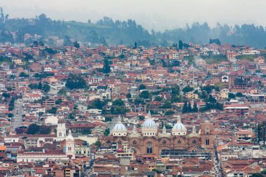 Şehir Manzaralı Cuenca Ekvador 