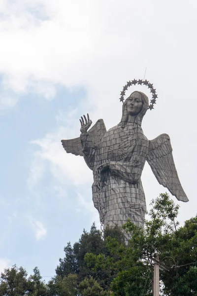 El Panecillo Vierge de Quito Équateur — Photo