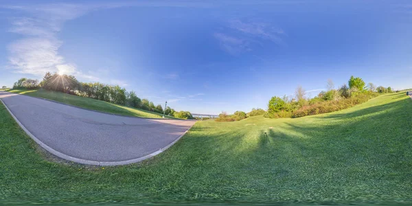 Plynulé panorama 360 Battlefield park Quebec city — Stock fotografie