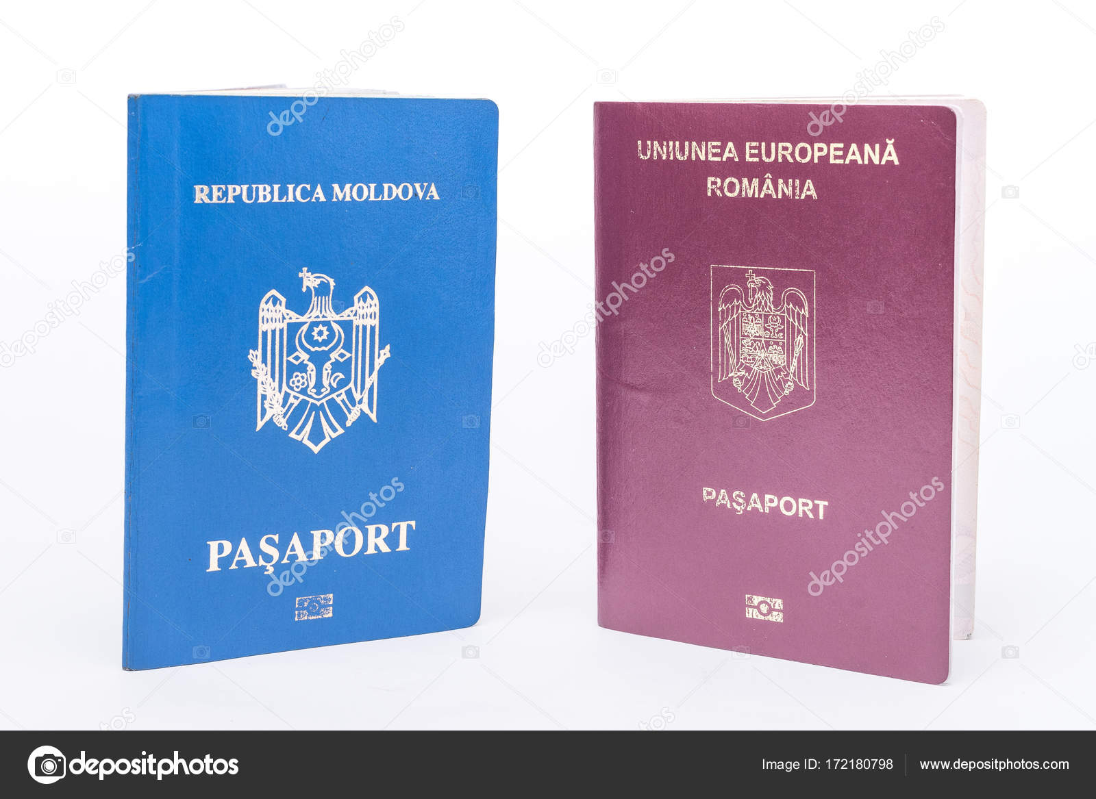 Moldova And Romania Foreign Passports Stock Photo Image By C Vadim Ungureanu V Gmail Com 172180798