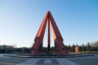 Dünya Savaşı II anıtı karmaşık sonsuzluk Chisinau