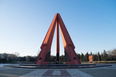 World War II Memorial Complex Eternity in Chisinau clipart