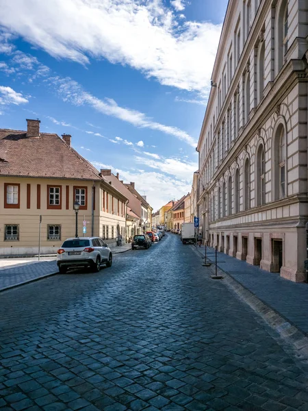 Barrio de Buda en Budapest, Hungría en septiembre 2017 — Foto de Stock