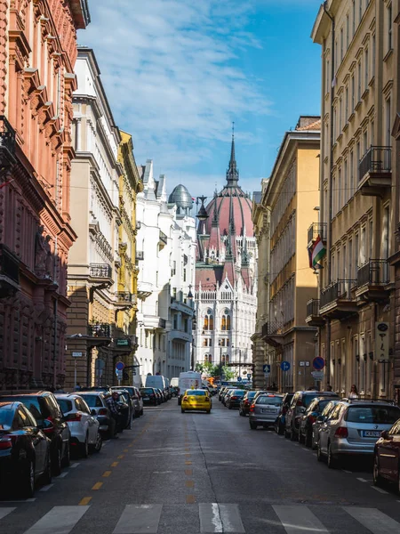 Budapest Straßen und Architektur, Ungarn, September 2017 — Stockfoto