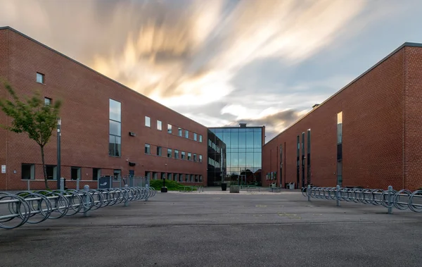 VIBORG, DENMARK -  AUGUST 26, 2016: VIA University College building in Viborg, Denmark. — Stock Photo, Image