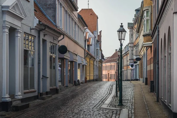 Güzel sokak Viborg, Danimarka