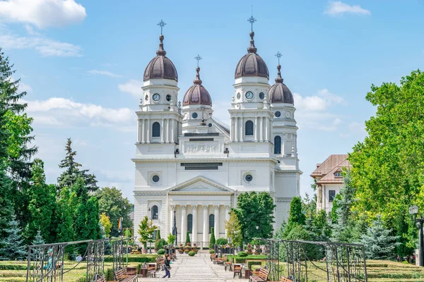 Catedral Metropolitana Iasi Romênia Maior Igreja Ortodoxa Histórica Romênia Uma — Fotografia de Stock
