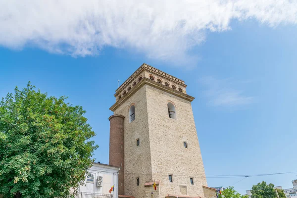 Torre Del Monasterio Golia Iasi Rumania Una Iglesia Histórica Iasi —  Fotos de Stock