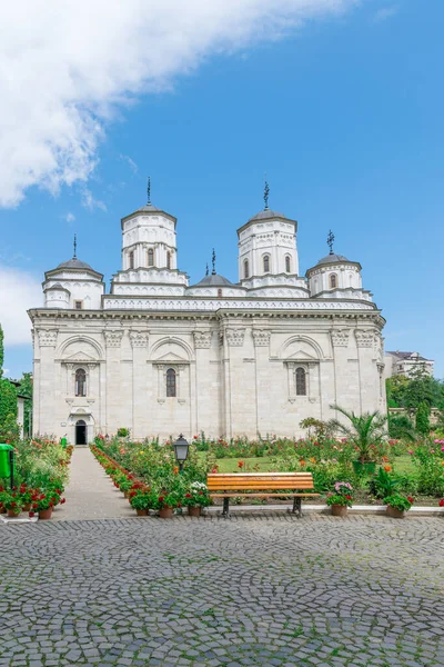Biara Golia Iasi Rumania Sebuah Gereja Iasi Pada Hari Musim — Stok Foto