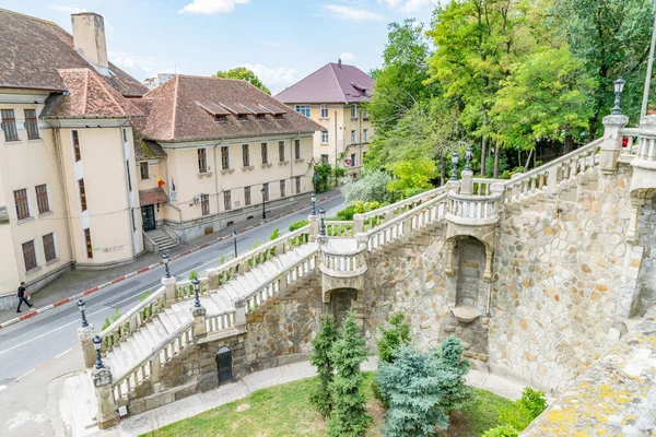 Iasi Rumania Agosto 2019 Precipitación Amarilla Iasi Rumania Yellow Precipice — Foto de Stock