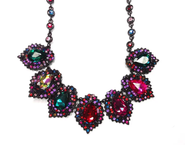 parlak kristal takı kolye