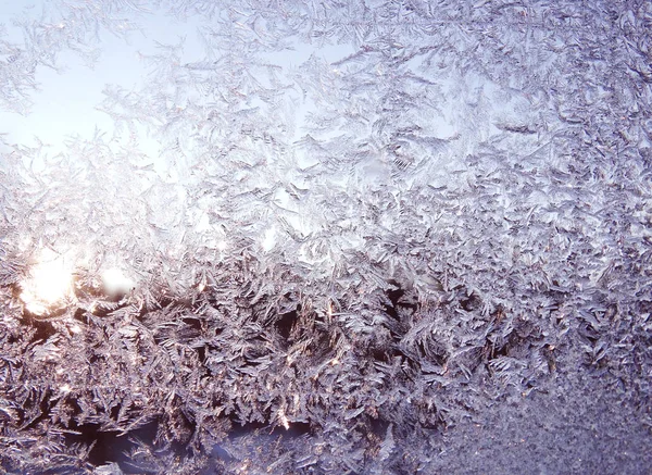 雪花模式作为冬季纹理背景 — 图库照片