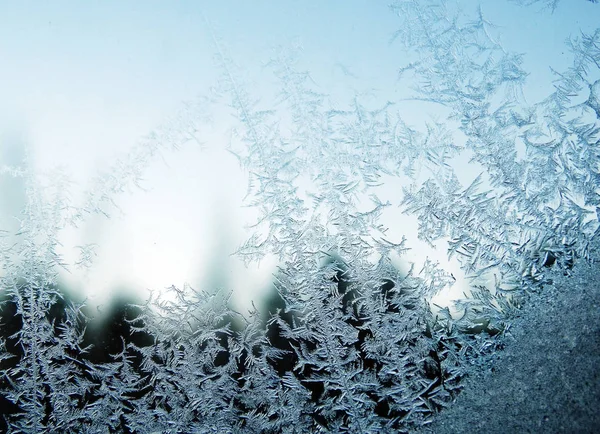 Snöflingor mönster som vintern textur bakgrund — Stockfoto