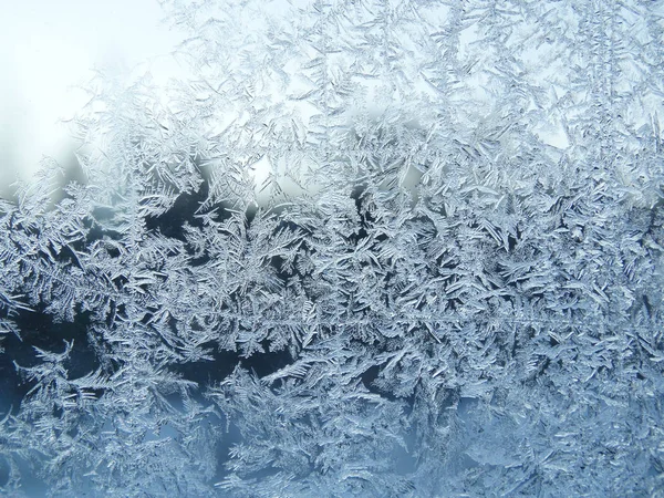 Snöflingor mönster som vintern textur bakgrund — Stockfoto