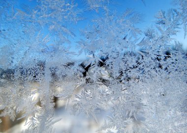 Snowflakes desen kış doku arka plan olarak