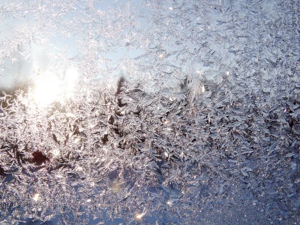 Flocos de neve padrão como fundo de textura de inverno — Fotografia de Stock