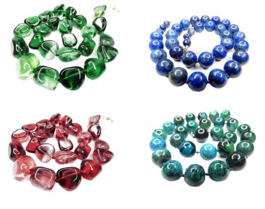 parlak kristal takı kolye