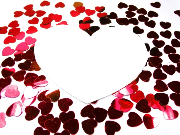 Gratulationskort alla hjärtans dag kärlek holiday koncept — Stockfoto