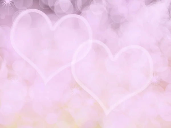 Love abstract background heart soft blurred pink — стоковое фото