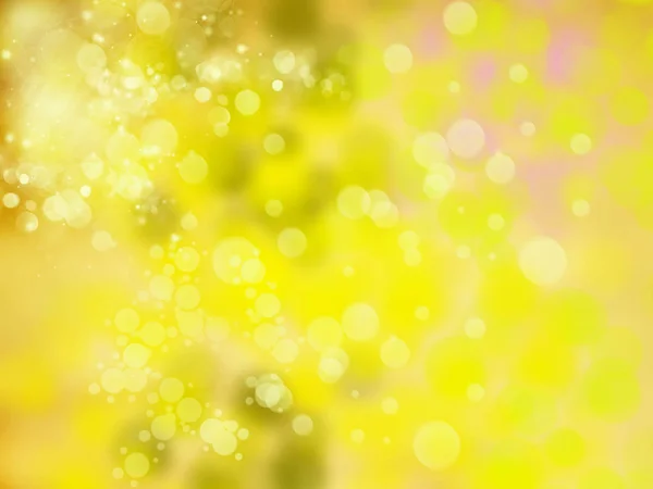 Abstrakter Hintergrund weich verschwommen Weihnachten gelb — Stockfoto